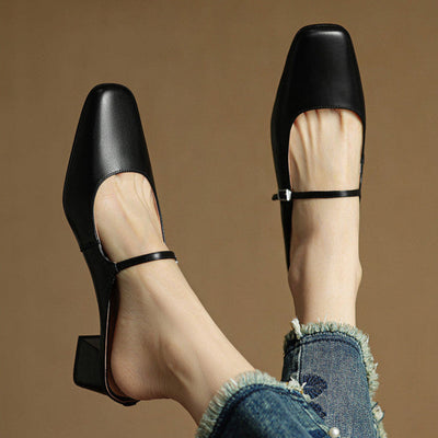 Alicia – Mules de Piel Natural