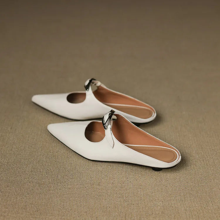 Clara – Mules de Piel Natural