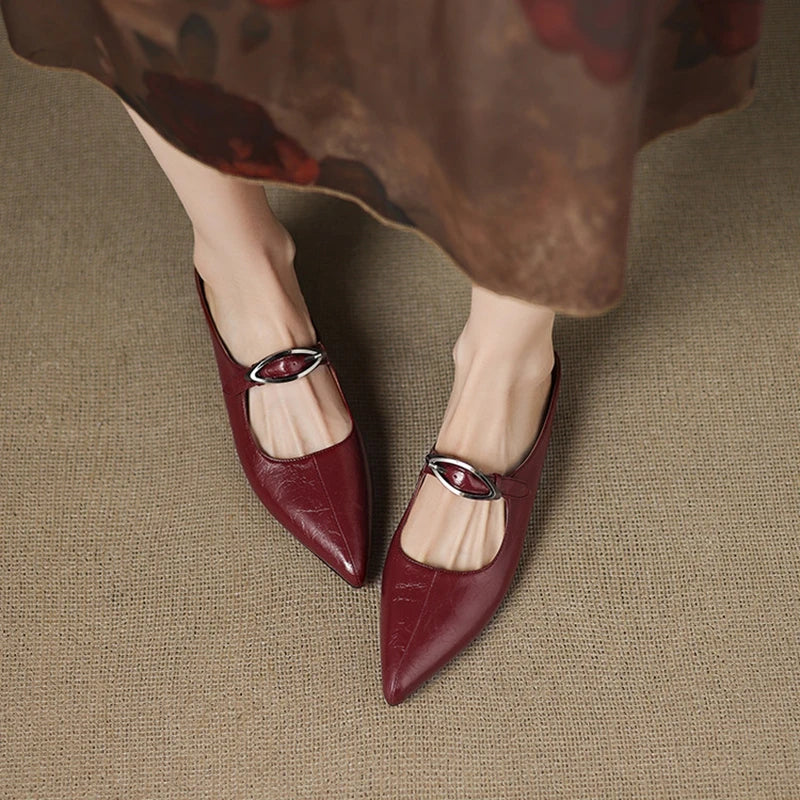 Clara – Mules de Piel Natural