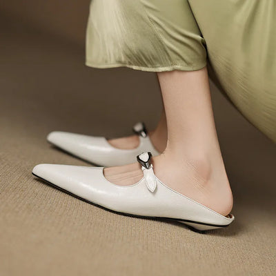 Clara – Mules de Piel Natural