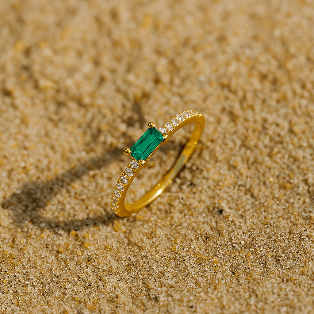 Anillo Paradiso – Plata 925 y piedra preciosa