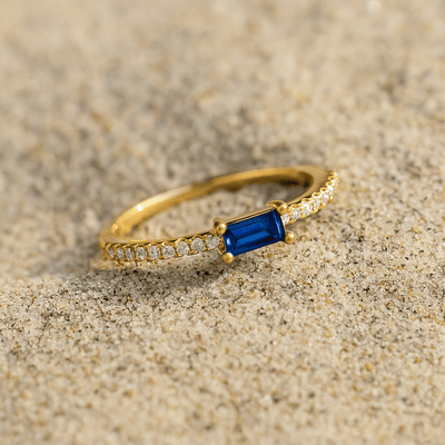 Anillo Paradiso – Plata 925 y piedra preciosa