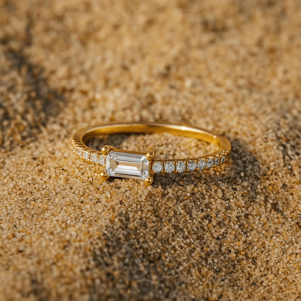 Anillo Paradiso – Plata 925 y piedra preciosa