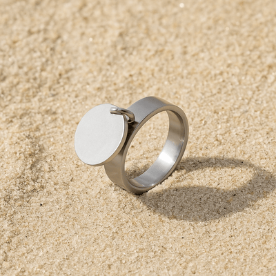 Anillo Genova – Medallón móvil