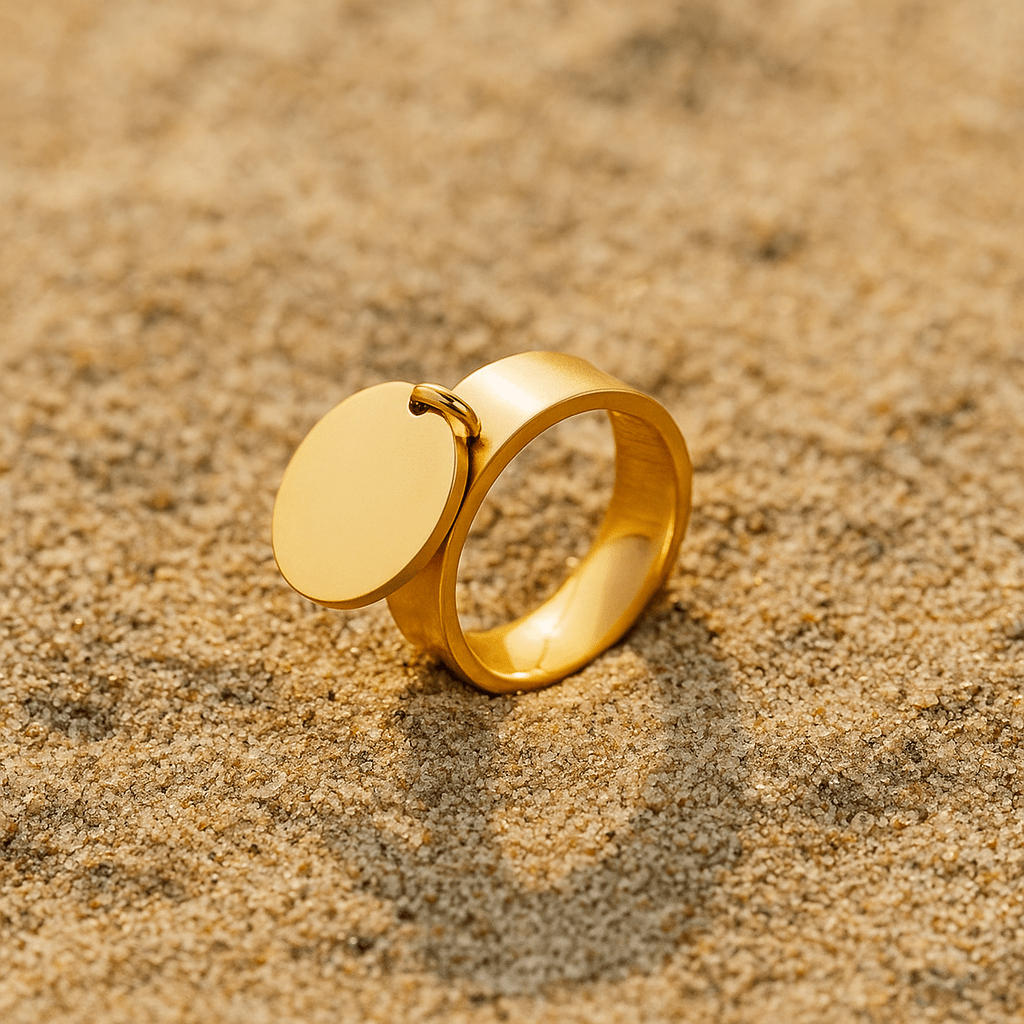 Anillo Genova – Medallón móvil