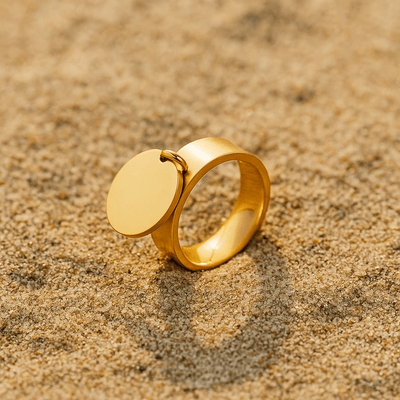 Anillo Genova – Medallón móvil