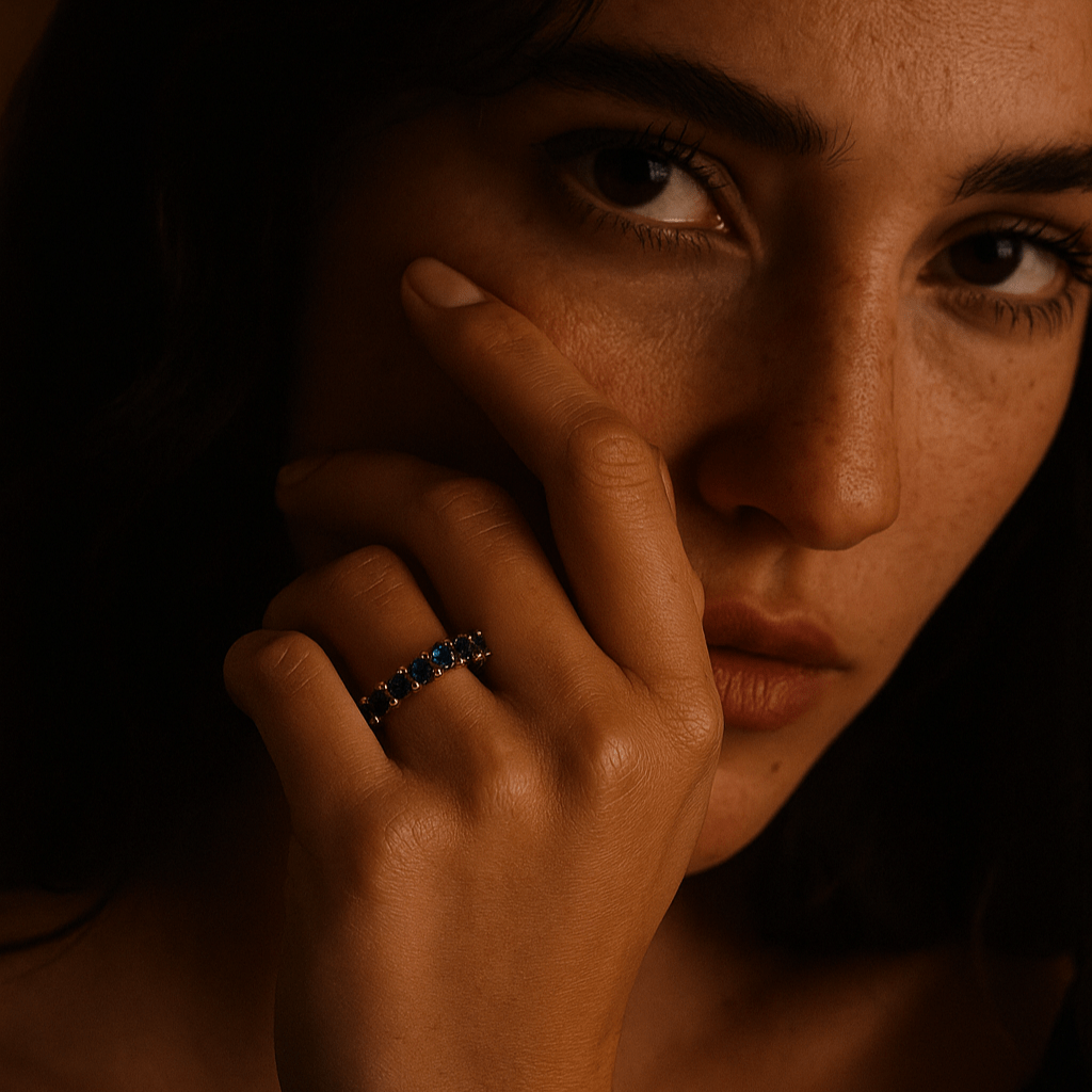 Anillo Luce – Chapado en oro 18k y piedras finas