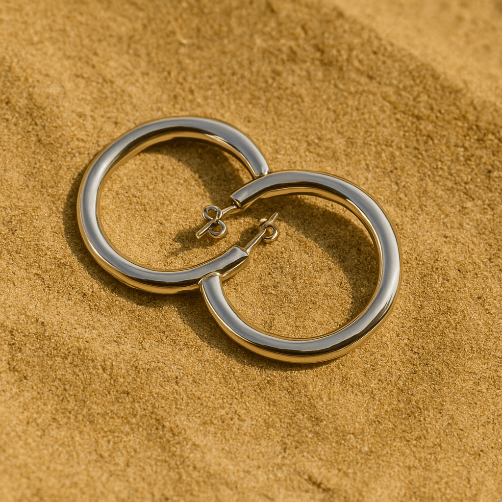 Pendientes Claudia – Chapado en oro 18k