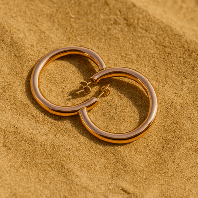 Pendientes Claudia – Chapado en oro 18k