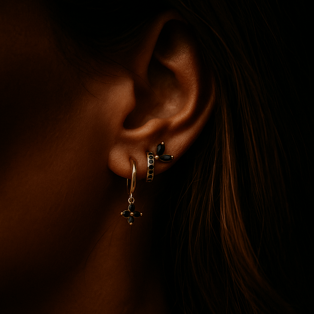 Pendientes Fiori – Plata 925 Chapado en oro