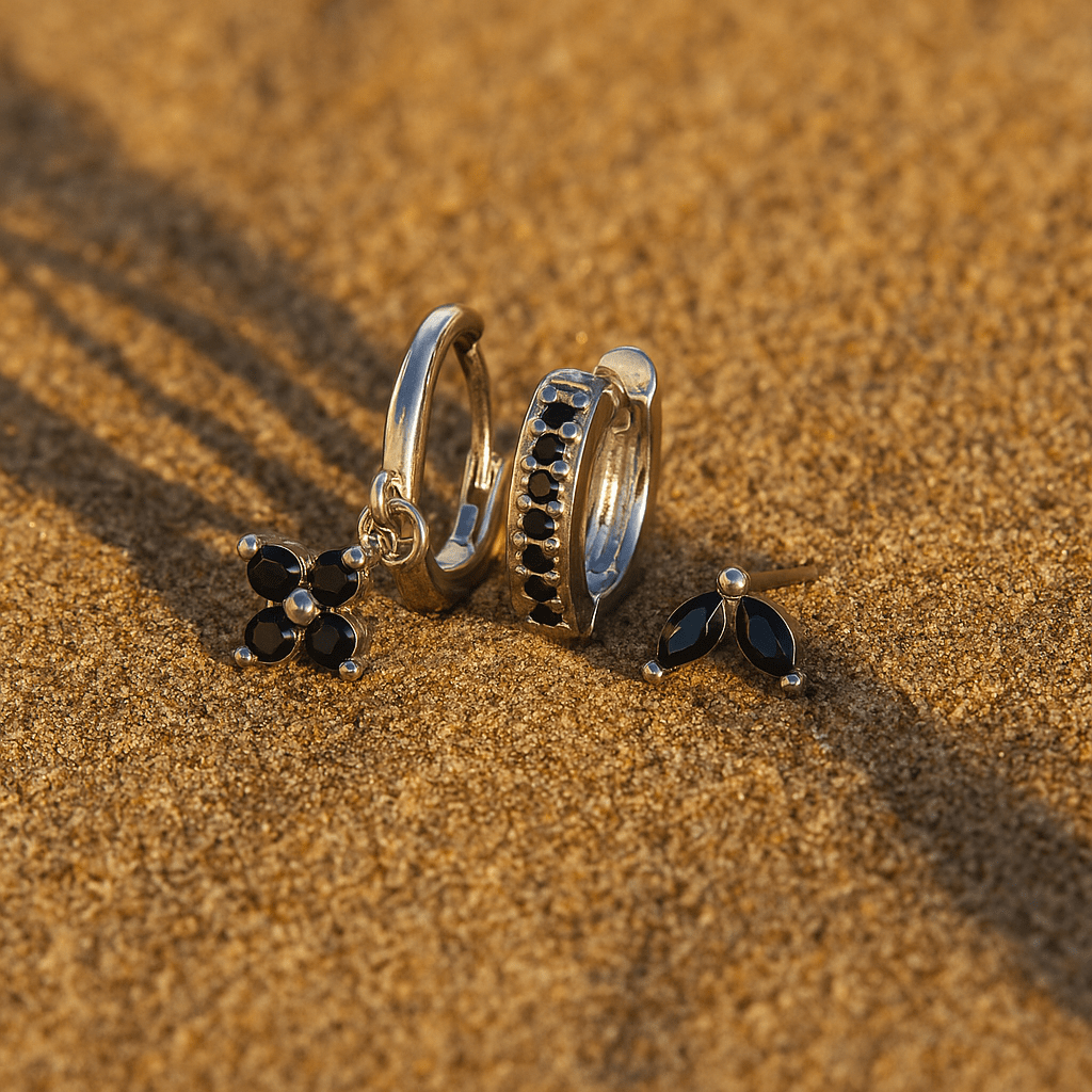 Pendientes Fiori – Plata 925 Chapado en oro