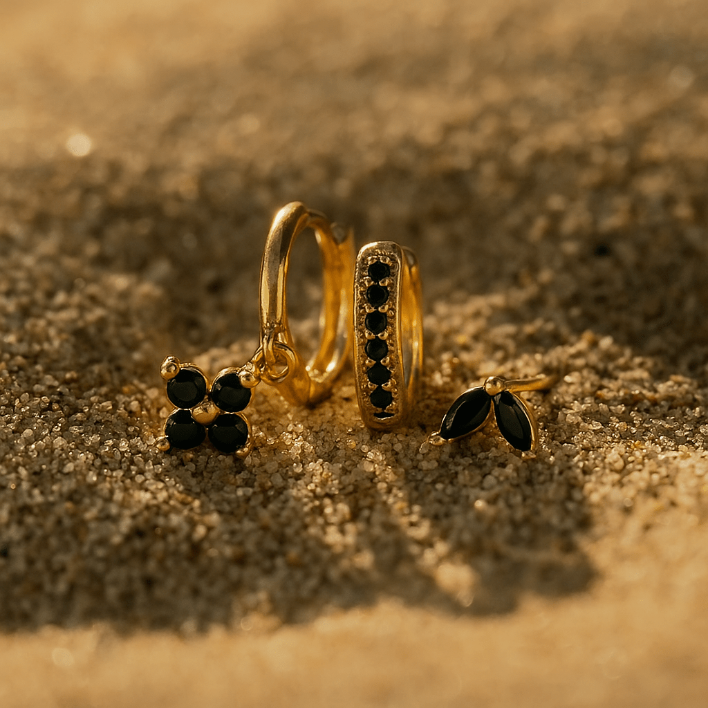 Pendientes Fiori – Plata 925 Chapado en oro