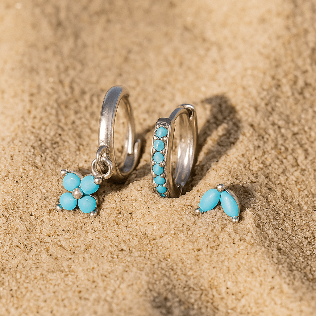 Pendientes Fiori – Plata 925 Chapado en oro