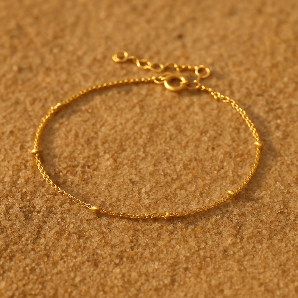 Pulsera Onda – Chapado en oro 14k o plata espejo
