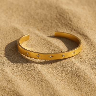 Pulsera Giustizia – Brazalete y piedras finas