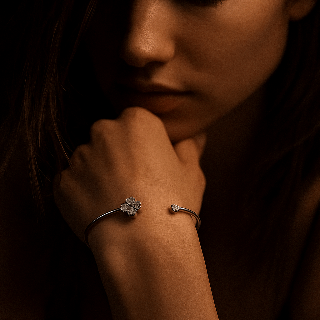 Pulsera Girasole – Plata 925 y talismanes de amor