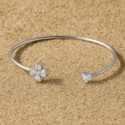 Pulsera Girasole – Plata 925 y talismanes de amor