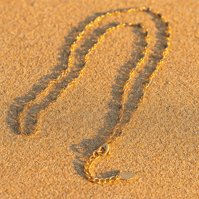 Collar Camilla – Baño de oro 18k y perlas esmaltadas