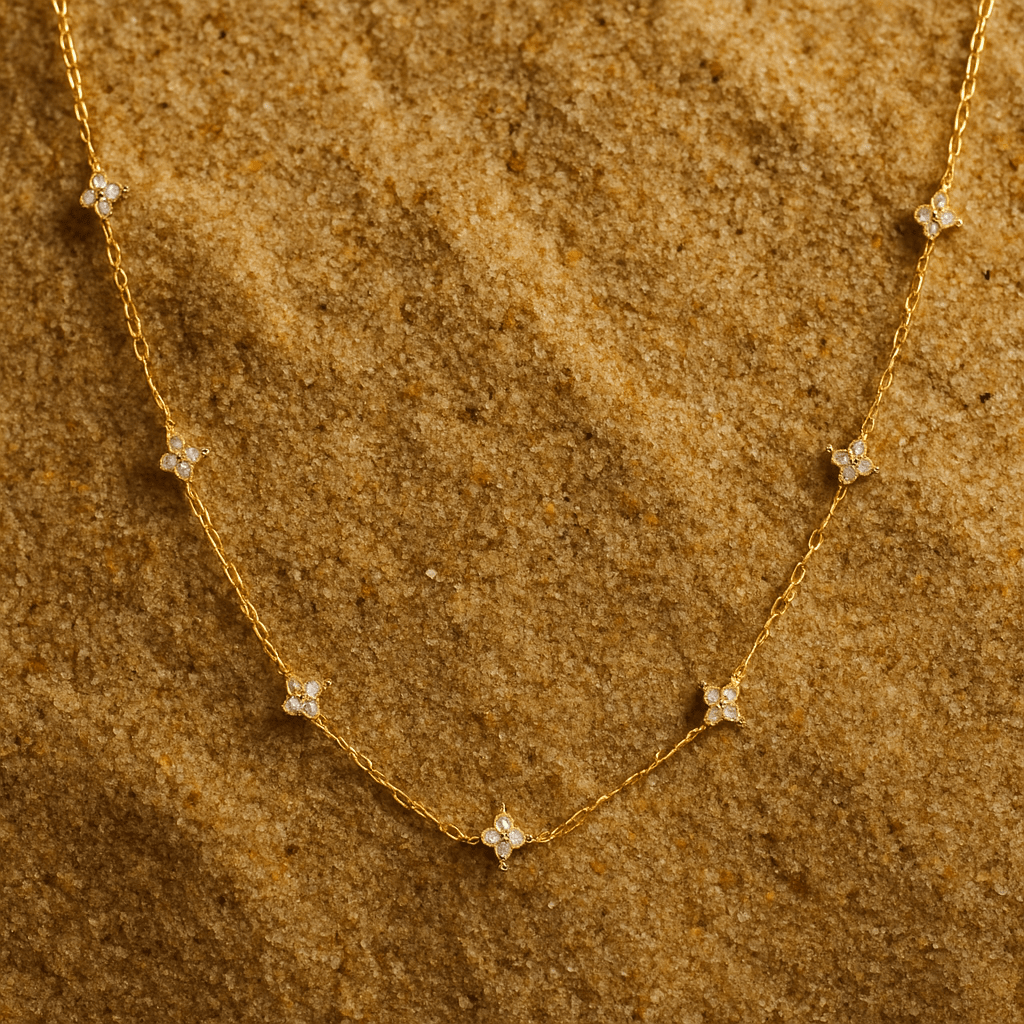 Collar Fiori – Plata 925 y floración preciosa