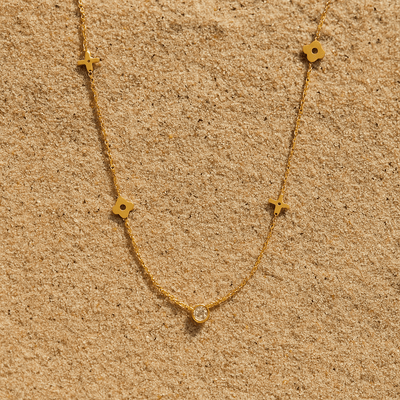 Collar Giardino – Chapado en oro 18k