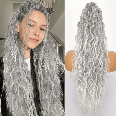 SilkiPony – Extensión de coleta de cabello natural