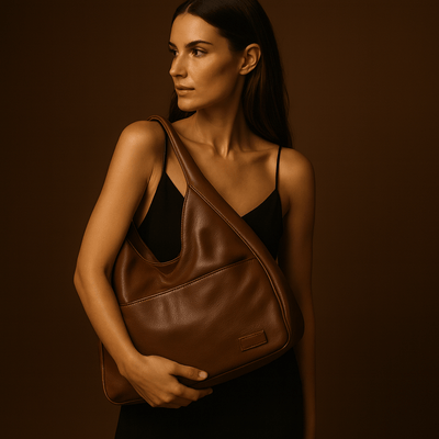 Bolso Hobo Elia – Cuero vegano y asa de hombro