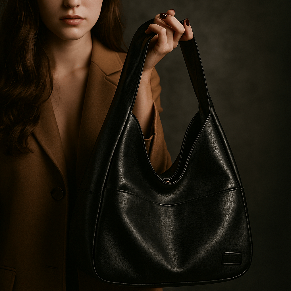 Bolso Hobo Elia – Cuero vegano y asa de hombro