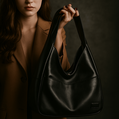 Bolso Hobo Elia – Cuero vegano y asa de hombro