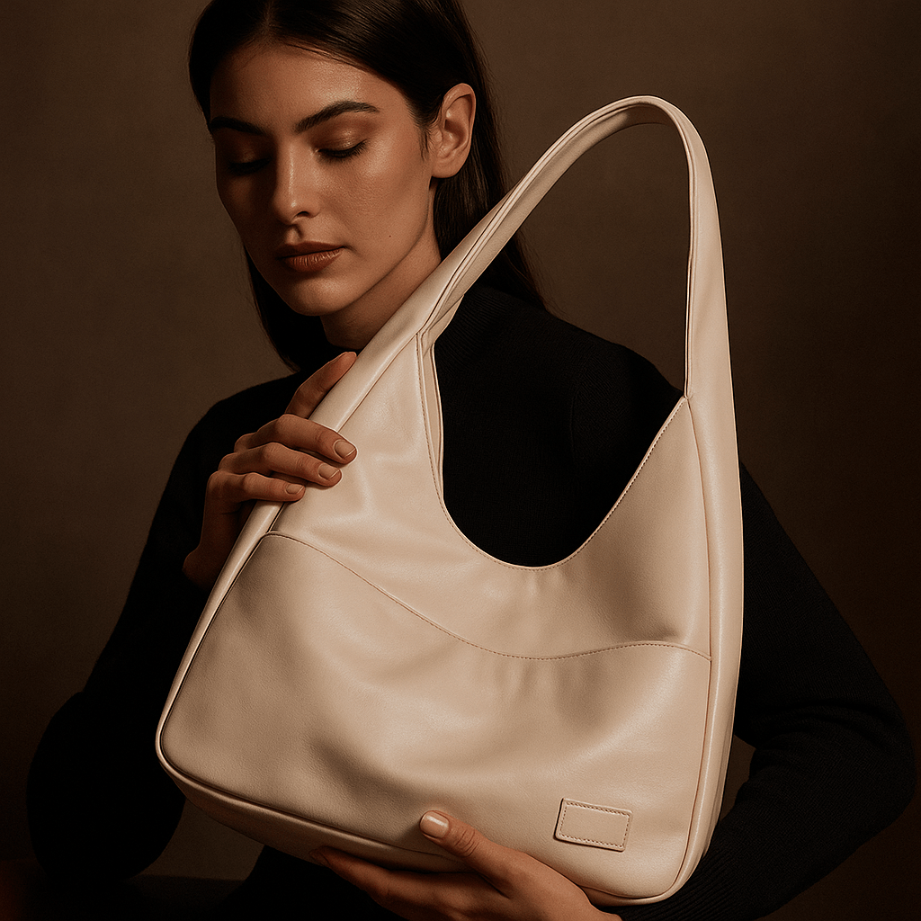 Bolso Hobo Elia – Cuero vegano y asa de hombro
