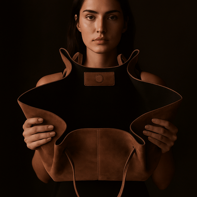 Bolso Onda – Tote de ante y asa larga ajustable