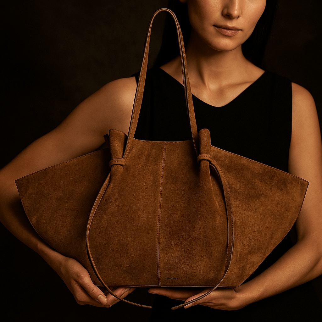 Bolso Onda – Tote de ante y asa larga ajustable
