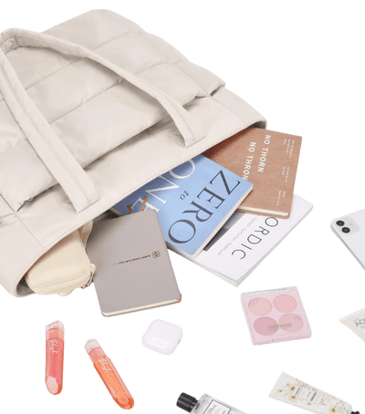 Bolso Puffer Nube – Bolso tote acolchado ligero y gran capacidad