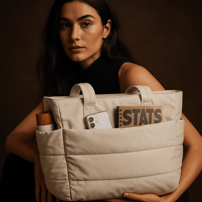 Bolso Puffer Nube – Bolso tote acolchado ligero y gran capacidad