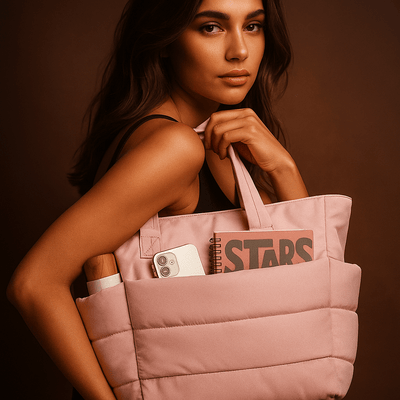 Bolso Puffer Nube – Bolso tote acolchado ligero y gran capacidad