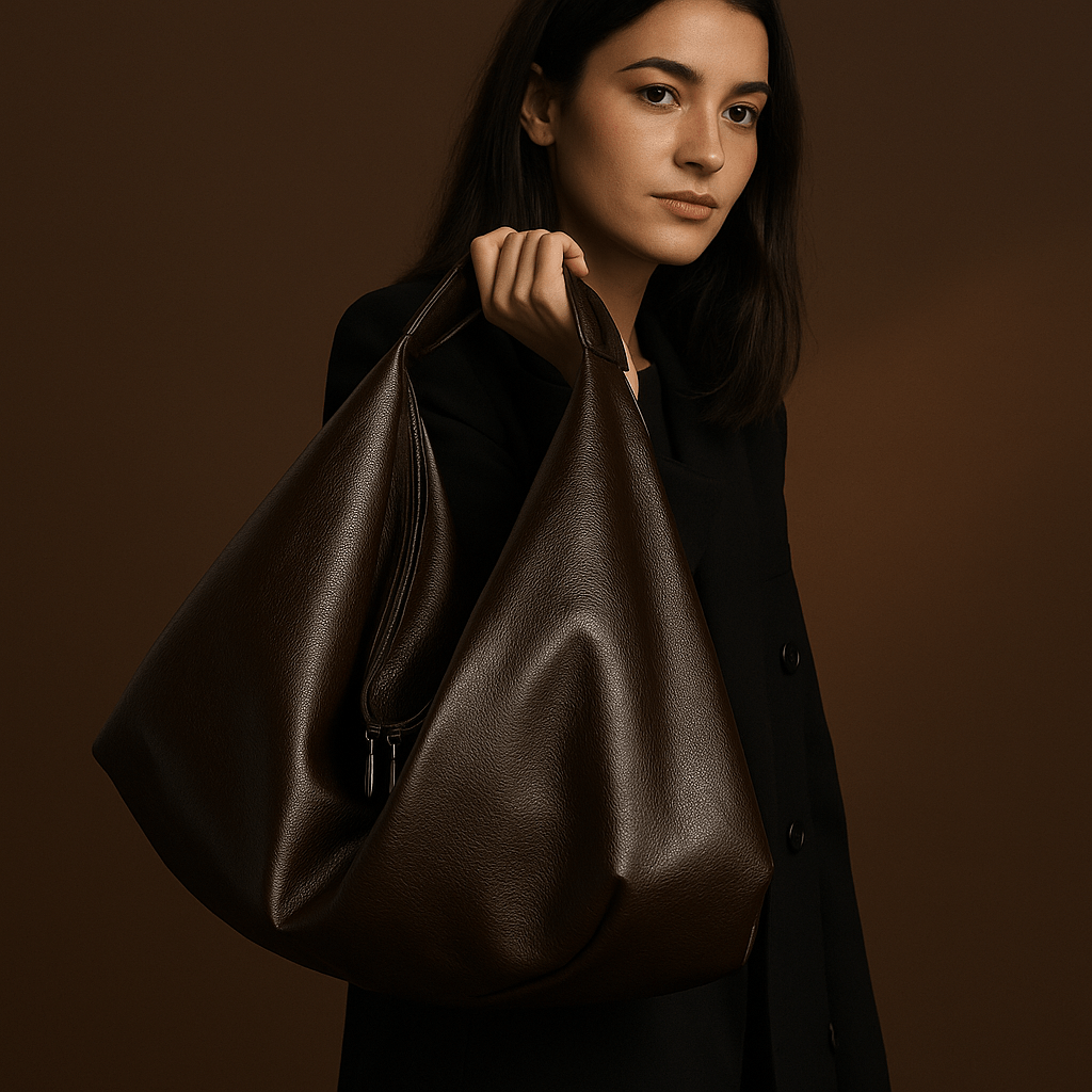 Bolso Terra – Gran hobo suave con cremallera