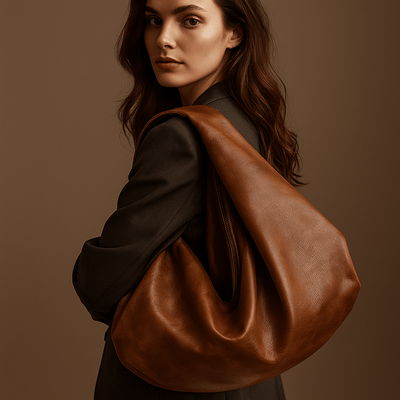 Bolso Terra – Gran hobo suave con cremallera