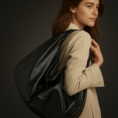 Bolso Terra – Gran hobo suave con cremallera