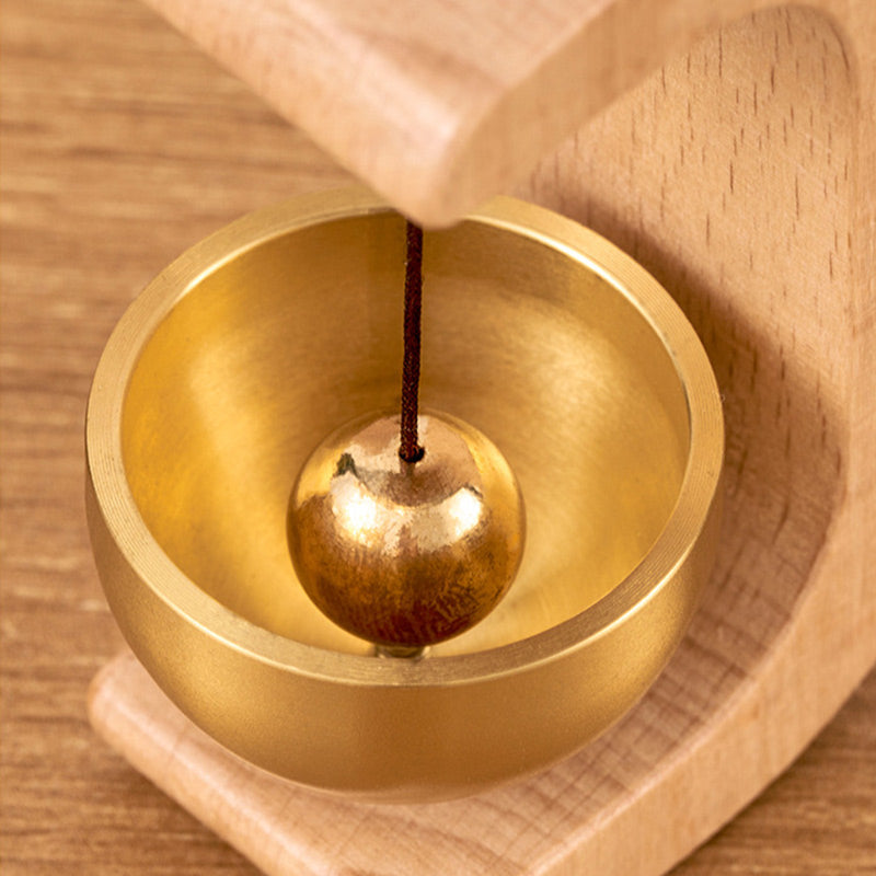 Decoracion Timbre de Abanico en Madera Magnetico