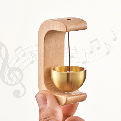 Decoracion Timbre de Abanico en Madera Magnetico